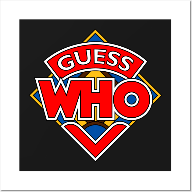 Guess Who Wall Art by Mouthpiece Studios